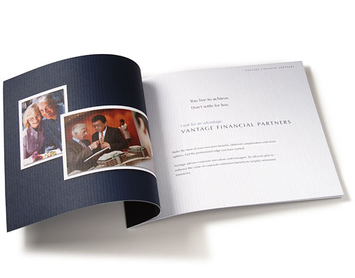 Vantage Financial Partners Limited brochure interior spread