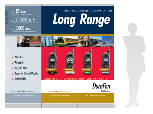 Durafon Trade Show Banner